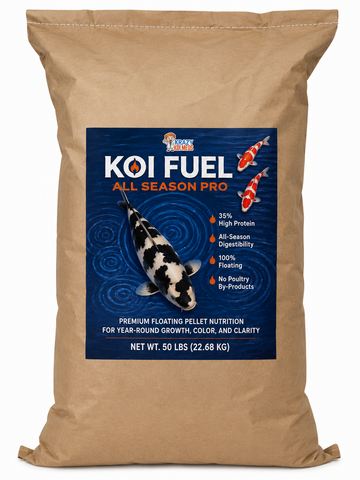 Koi Fuel- All season Pro - 50 Lb - Premium Koi Food
