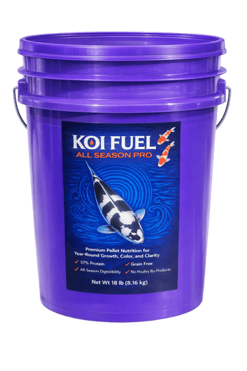 Koi Fuel All Season Pro – 18 lb Premium Koi Feed -  5mm Pellets